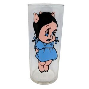 1973 Pepsi Collector Series Looney Tunes Petunia Pig Glass